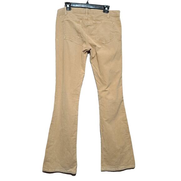 Current/Elliott Tan Cowboy Low Rise Corduroy Bootcut Flare Pant Size 29 - Picture 2 of 4
